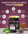 SugarVedas Neem Karela Jamun Tea Powder