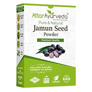 SugarVedas AYURVEDA Jamun Seed Powder for Diabetes - 1 count, 250 grams