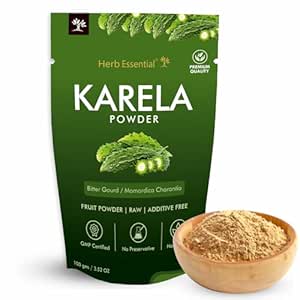 SugarVedas  Karela Powder 100g | Cleanses Liver | 100% Natural| Rich in Antioxidants, Vitamins and Minerals-Diabetes Care