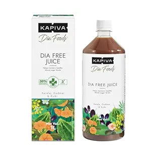 SugarVedas Dia Free Juice, 1L | Clinically Proven Diabetic care | Amla, Karela, Jamun, Guduchi & 7 More