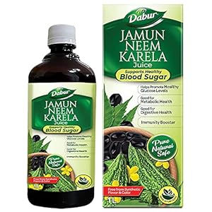 SugarVedas Jamun Neem Karela Juice - 1L | Helps Control Blood Sugar Level & Reduces Bad Cholesterol | Good for Metabolic & Digestive Health | Ayurvedic Health Juice For Diabetic Care